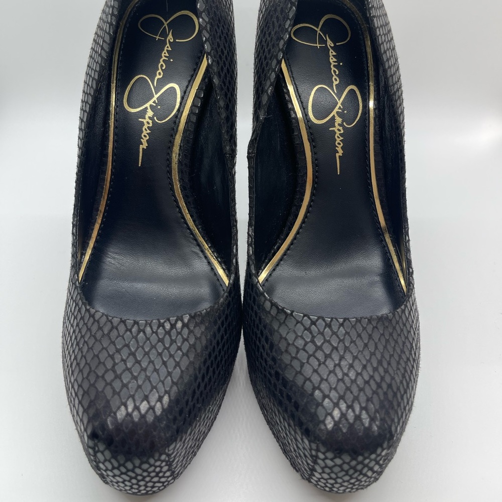 Jessica Simpson Snake Print Pump Heels